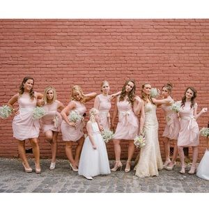 Vera Wang bridesmaid dress